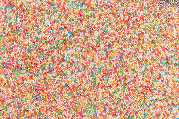 Shot of colorful sugar balls