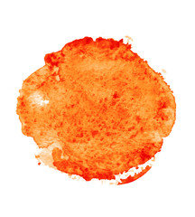 Colorful abstract watercolor texture with splashes and spatters. Modern creative watercolor background for trendy design.