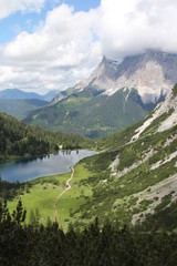 Seeben See / Coburger Hütte an der Zugspitze