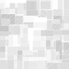 Abstract squared background from striped shapes