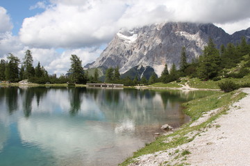 Seeben See / Coburger Hütte an der Zugspitze