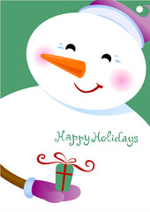 Merry Christmas greetings.