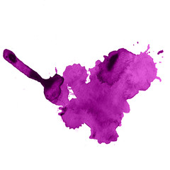 Colorful abstract watercolor texture with splashes and spatters. Modern creative watercolor background for trendy design.