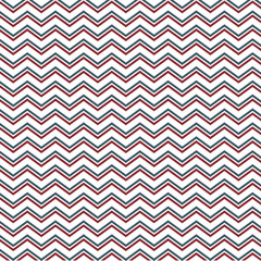 pattern with lines in zig zag vector illustration
