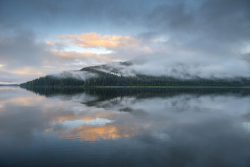 Admiralty Island and Windfall Harbor at Sunrise