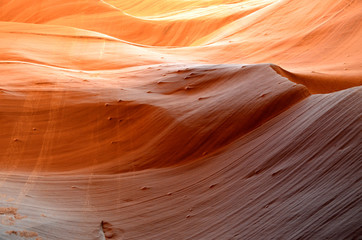 Antelope Canyon Farbverlauf Erosion am Nachmittag 