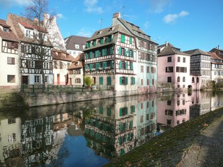 Fototapeta premium Petite France, à Strasbourg (France)