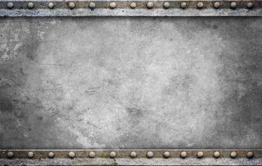 Bolt plate background gray