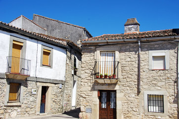 old houses of trujillo village, Spain