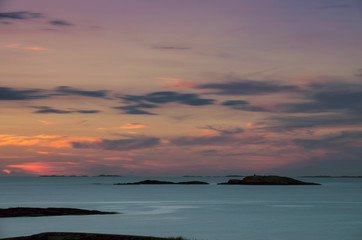 Fototapeta premium Twilight archipelago