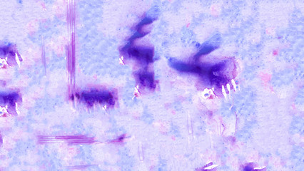 Colorful abstract watercolor texture with splashes and spatters. Modern creative watercolor background for trendy design.