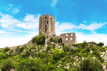 Fototapeta na wymiar Fortress in Bosnia and Herzegovina