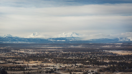 Three Sister Mountains. Oregon, USA. Three Sister Wilderness Area