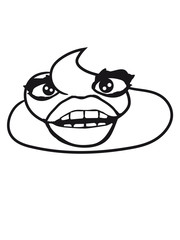 Girl woman female girl face stuff stink shit poison heap odd ugly comic cartoon