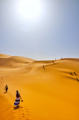 Fototapeta na wymiar Sahara Desert. Morocco