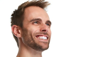Obraz premium Happy man face