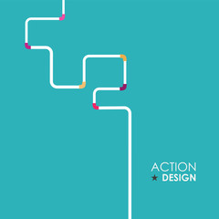 Water Pipe Vector illustration