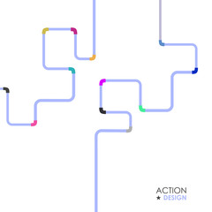 Water Pipe Vector illustration