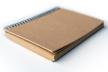 vintage book cover isolated