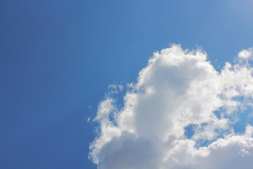 sky and cloud on the background