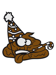 Birthday, hat, fun, celebrate, party, face, funny, crazy, fladen, little, shit, poop, heap, smell, freaky, comic cartoon