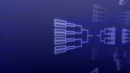Tournament Bracket Background Animation