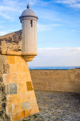 Inside the Fort of Graca. Elvas. Alentejo Region. Portugal