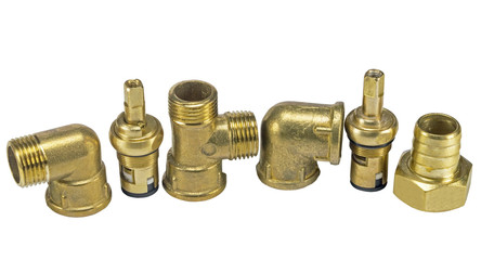 brass fitting for plumbing