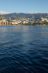 Fototapeta premium Coast port city of Messina