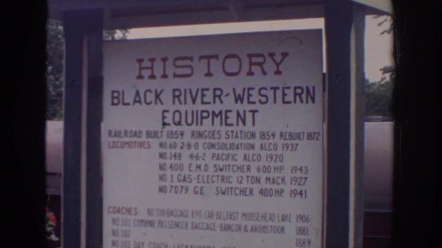 1972: history for using black river western equipment about the details PHILADELPHIA PENNSYLVANIA