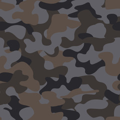 Modern fashion vector trendy camo pattern