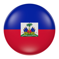 Obraz premium Haiti button