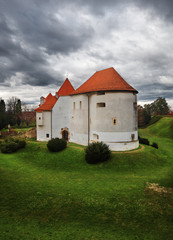Fototapeta na wymiar castle in Varazdin. Croatia.