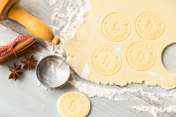 weihnachtskekse backen