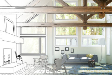 Fachwerk-Modernisierung (Entwurf)