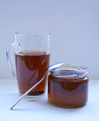 tea with jam