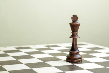 Chess figure the king