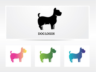 Obraz premium dog logo