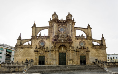 Obraz premium Andalusien - Jerez de la Frontera - Catedral de San Salvador