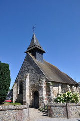 Fototapeta na wymiar Eglise Saint-Melaine à Pont-l'évêque (Calvados)