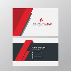 Fototapeta premium Modern Creative and Clean Business Card Design Print Templates. Flat Style Vector Illustration