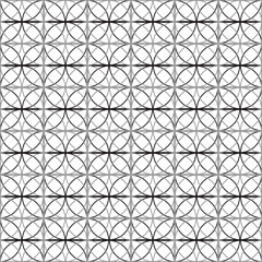 Seamless pattern with circle. Abstract background. Vector illustration