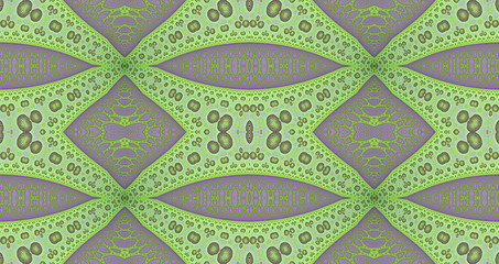 Abstract fractal high resolution seamless pattern background ideal for carpets, tapestries, fabric and wallpapers with a detailed abstract flower pattern in a grid