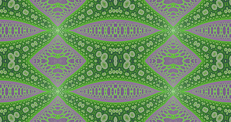 Abstract fractal high resolution seamless pattern background ideal for carpets, tapestries, fabric and wallpapers with a detailed abstract flower pattern in a grid