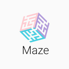 Modern logo for business. Vector illustration symbol