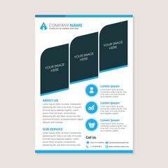 Corporate business annual report brochure flyer design. Leaflet cover presentation. Flier with Abstract geometric background. Modern publication poster magazine, layout template A4 flyer