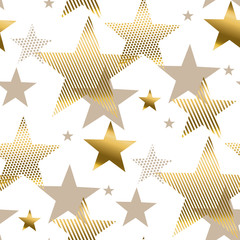 vector illustration xmas seamless pattern for wrapping paper. ab