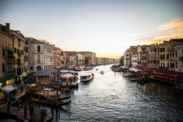 Fototapeta na wymiar Canal Grande, Venezia