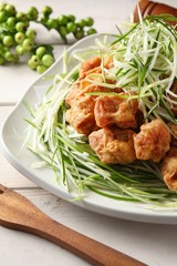 chicken with green onion, 파닭