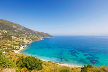 Obraz premium Agia Kyriaki in Kefalonia island, Greece
